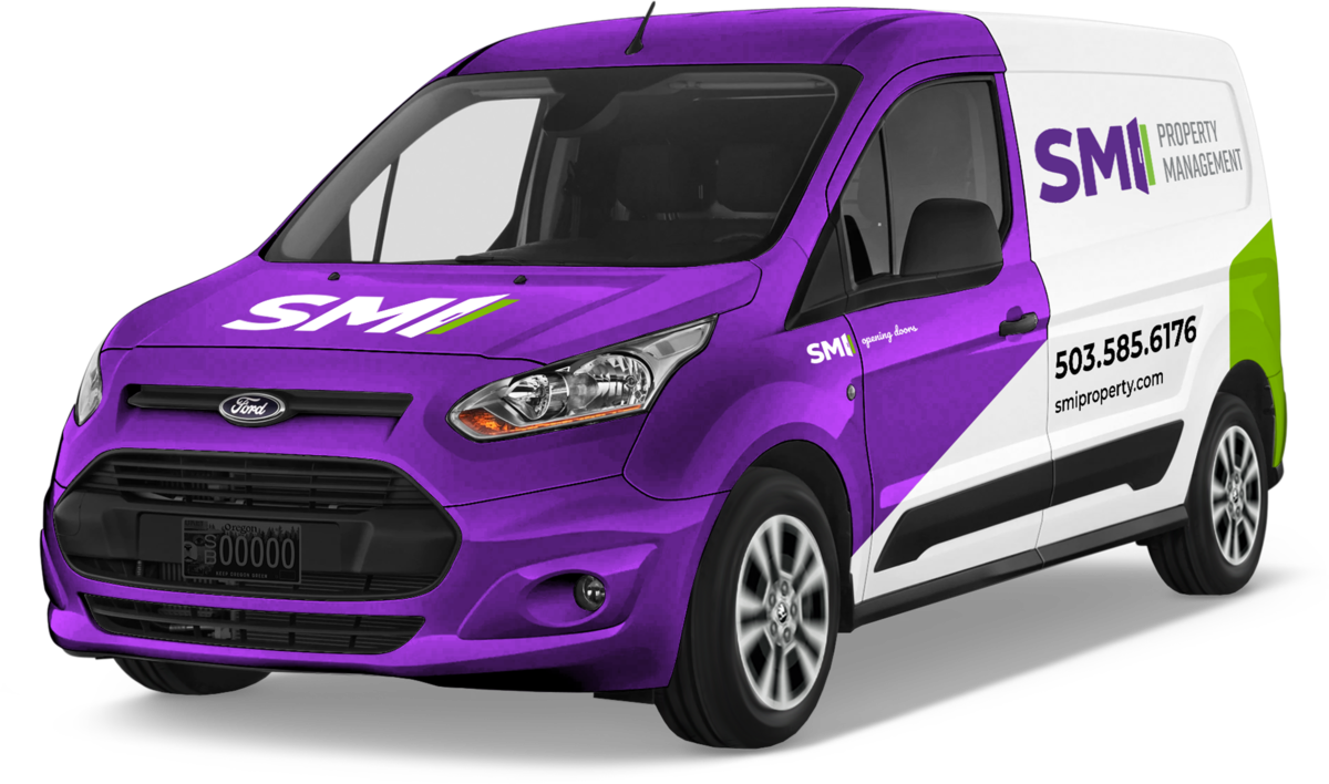 SMI Property Management maintenance van